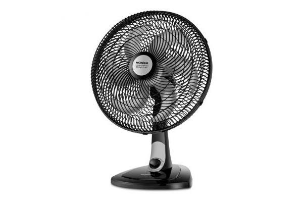 Ventilador de Mesa 40cm com 6 Pás, Silencioso